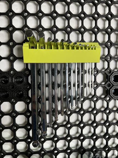 Khay treo bộ lục giác/Allen hệ Metric cho Multiboard (SlideCleat) - Image 4