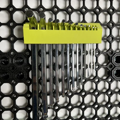 Khay treo bộ lục giác/Allen hệ Metric cho Multiboard (SlideCleat)