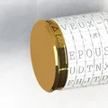 Hộp nhẫn cầu hôn dạng cryptex (Engagement ring box cryptex) - Thumbnail 5