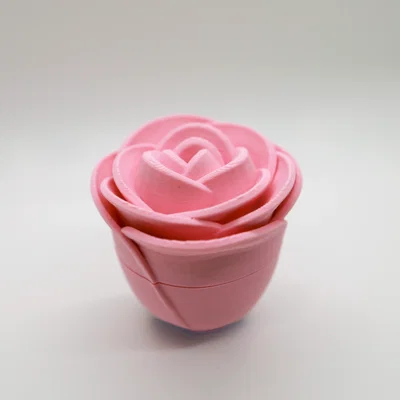 Hộp Nhẫn Hoa Hồng! (Print in Place)