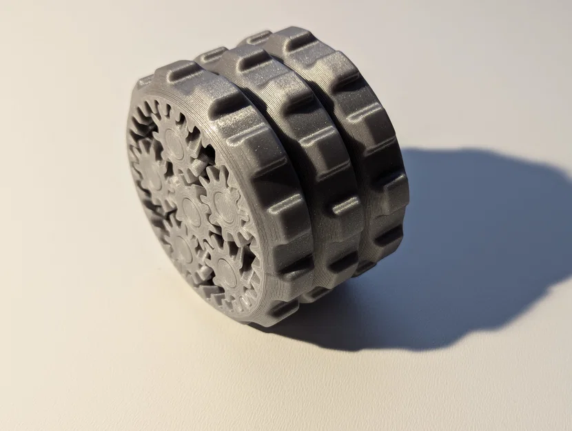 Đồ chơi fidget bánh răng hành tinh núm xoay xếp tầng (Stacked Knob Planetary Gear) - Image 2