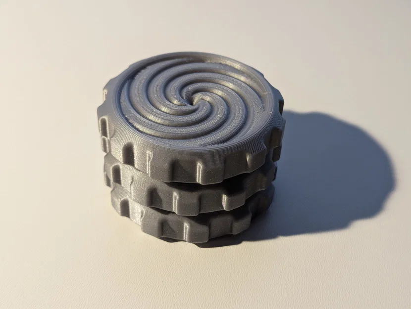 Đồ chơi fidget bánh răng hành tinh núm xoay xếp tầng (Stacked Knob Planetary Gear) - Image 3