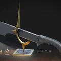Mẫu 3D Harkonnen Blade trong phim Dune (Replica vũ khí biểu tượng) - Thumbnail 5
