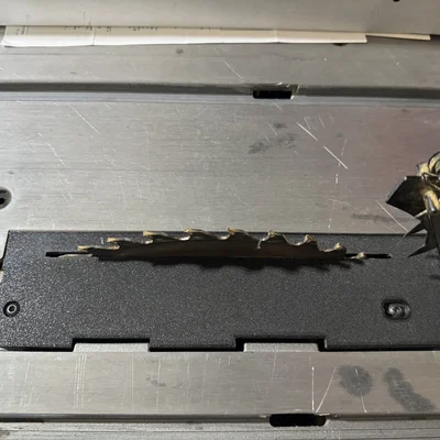 Miếng zero clearance insert cho Craftsman 137 table saw