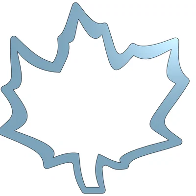 Khuôn cắt bánh quy hình lá phong (Maple Leaf Cookie Cutter)