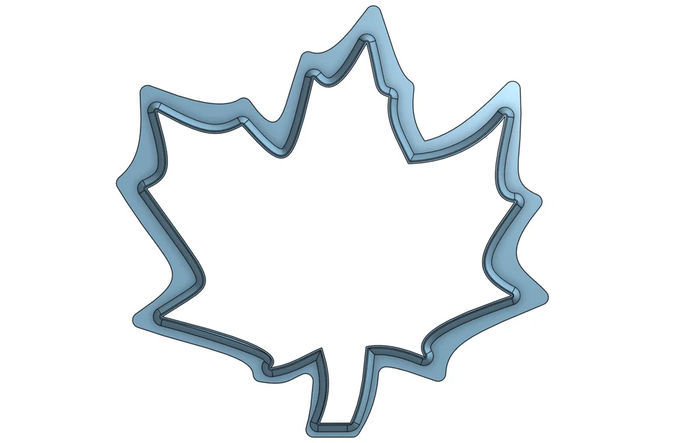 Khuôn cắt bánh quy hình lá phong (Maple Leaf Cookie Cutter) - Image 4