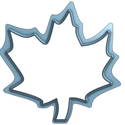Khuôn cắt bánh quy hình lá phong (Maple Leaf Cookie Cutter)