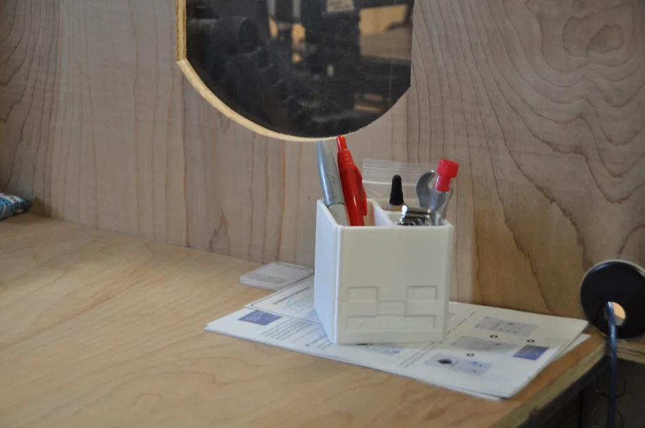 Ống cắm bút đầu mob Minecraft - Image 1