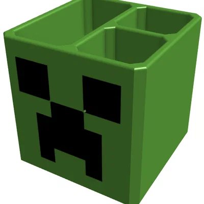 Ống cắm bút đầu mob Minecraft