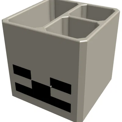 Ống cắm bút đầu mob Minecraft