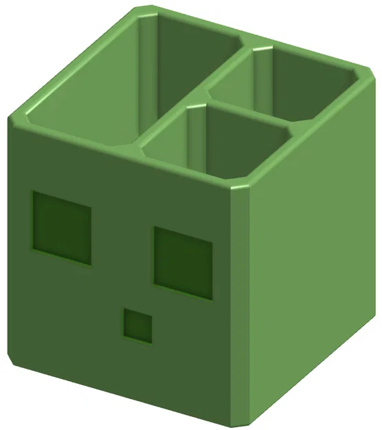 Ống cắm bút đầu mob Minecraft - Image 4
