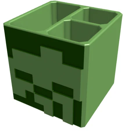 Ống cắm bút đầu mob Minecraft - Image 5