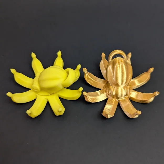 Octonana Fidget Spinner (Spinner Bạch Tuộc-Chuối) – 2 bản có/không loop - Image 2