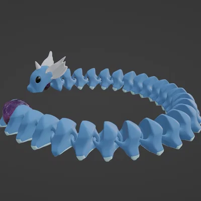Super Flexi Dragonair - Dragonair khớp nối dẻo