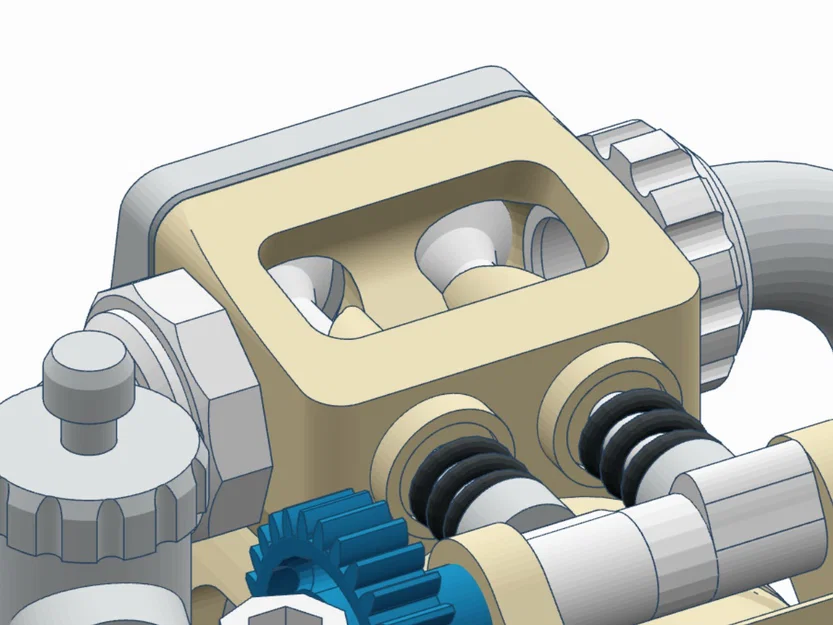 Mô hình động cơ 4 thì Flathead Boxer - Image 10