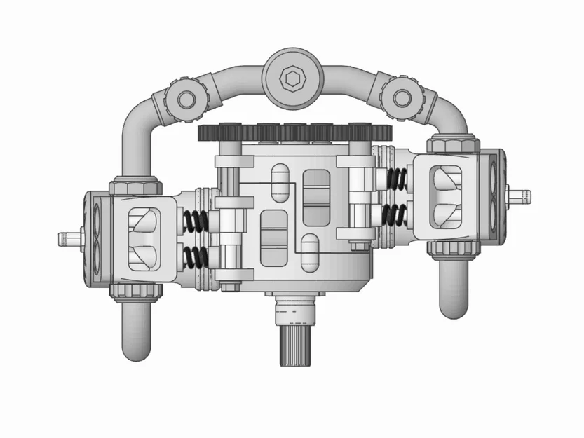 Mô hình động cơ 4 thì Flathead Boxer - Image 14