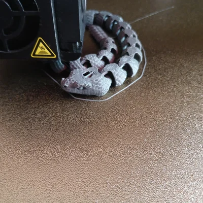 Rắn lục lạc fidget dạng khớp (Articulating) – Rattlesnake v3
