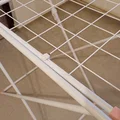 Sửa giá phơi đồ: khắc phục dây kim loại bị gãy (Drying rack/Clothes horse fix) - Thumbnail 2