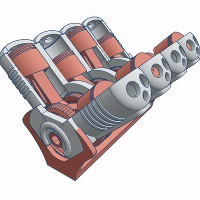 V8 Engine Fidget 1.0 (obsolete) - Động cơ V8 fidget