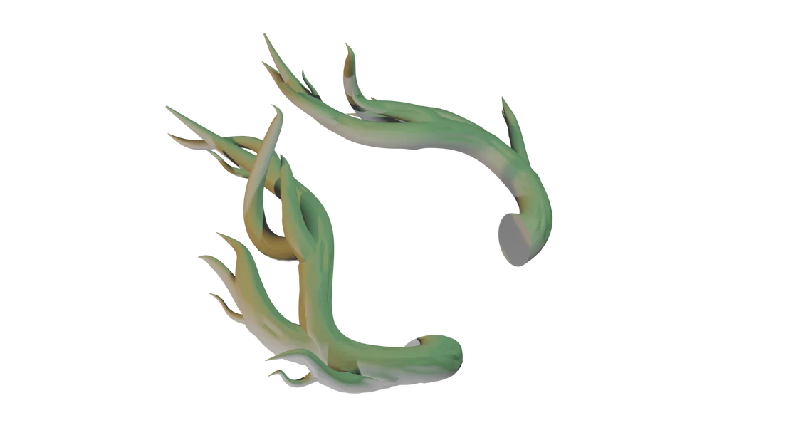 Mô hình sừng trang trí Cosplay Horns (File in 3D) - Image 1