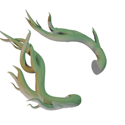 Mô hình sừng trang trí Cosplay Horns (File in 3D)