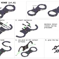 Còng tay 3 khớp (Triple hinge handcuffs) - Thumbnail 2