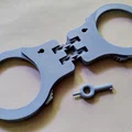 Còng tay xích đôi nặng (Heavy double chain handcuffs) - Thumbnail 1