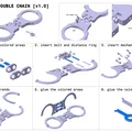 Còng tay xích đôi nặng (Heavy double chain handcuffs) - Thumbnail 2