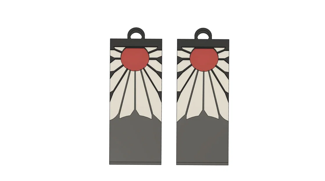 Bông tai Tanjiro (Demon Slayer - anime) - Image 1