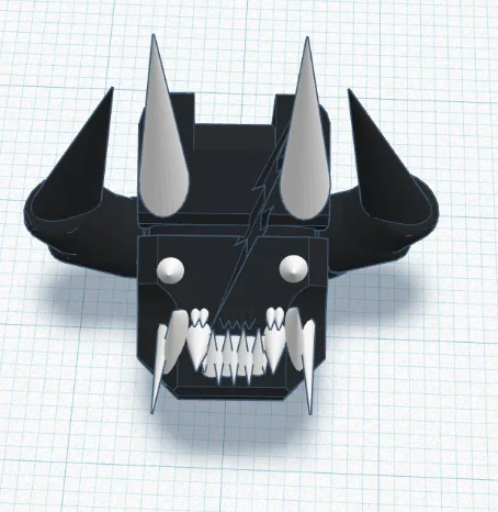 Mô hình đầu quỷ Demon Head cho Dummy 13 đầy cá tính - Image 1