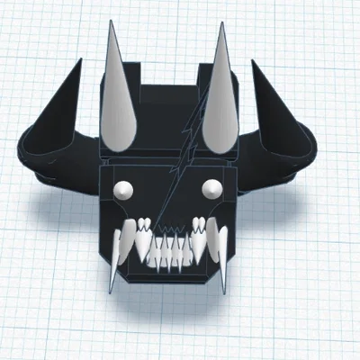 Mô hình đầu quỷ Demon Head cho Dummy 13 đầy cá tính