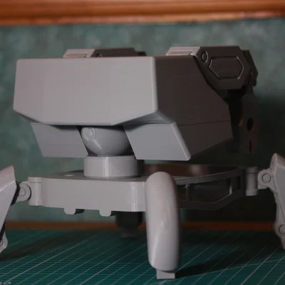 Mô hình in 3D Fido từ Eighty Six - Trang trí kiêm hộp lưu trữ