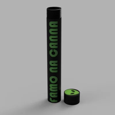 Ống đựng thuốc lá du lịch in 3D thiết kế độc đáo