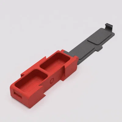 Hộp chia thuốc N ngày khớp dovetail, nắp snap print-in-place