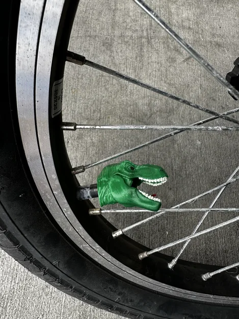 Nắp chụp van lốp T‑Rex cho xe đạp/ô tô/v.v. - Image 1