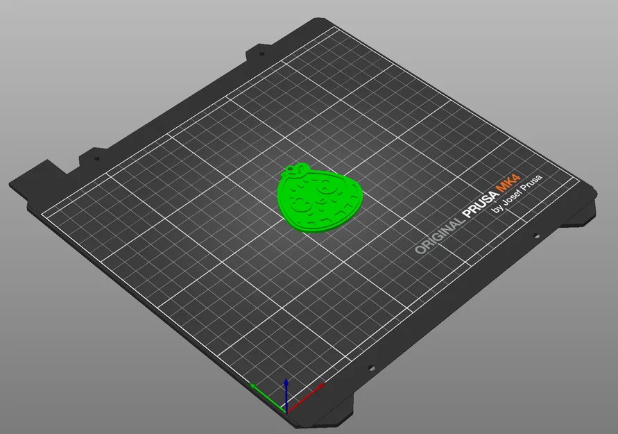 Móc khóa dưa hấu đáng yêu (Cute Watermelon Keychain) - In 3D dễ dàng - Image 2