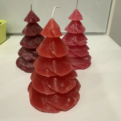 Khuôn Đúc Nến Cây Thông Noel (Christmas Candle Mold)