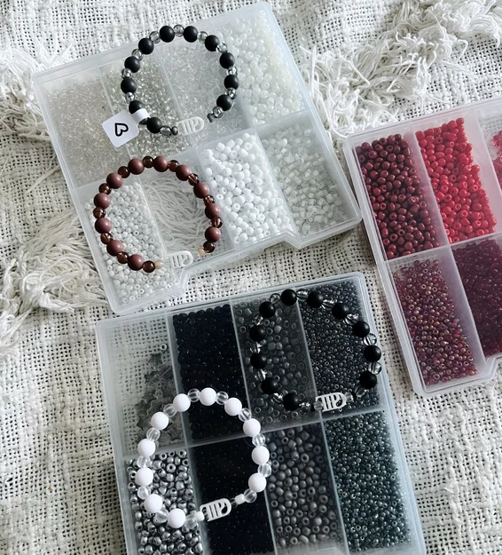 Hạt TTPD Beads (in resin) làm vòng tay tình bạn - Image 2