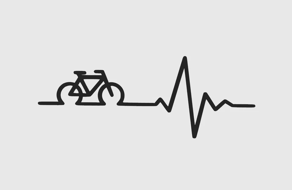 Mô hình trang trí tường Bike Life - Phụ kiện in 3D độc đáo - Image 1