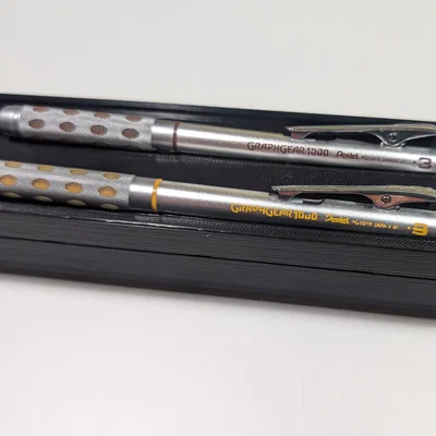 Khay Gridfinity đựng bút Pentel Graphgear 1000 (Holder 1x4)