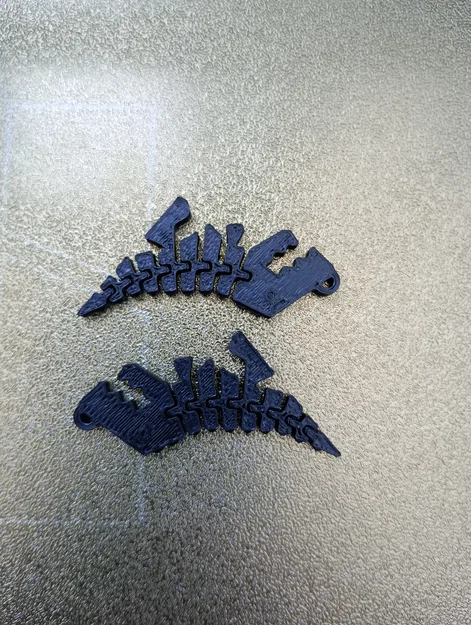 Bông tai khủng long Rexy linh hoạt - Phụ kiện in 3D độc đáo - Image 2