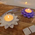 Đế nến tealight Hoa Sen - Giá đỡ nến nổi Hoa Sen - Thumbnail 2