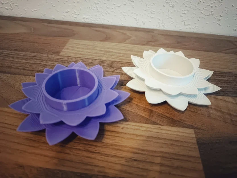 Đế nến tealight Hoa Sen - Giá đỡ nến nổi Hoa Sen - Image 3