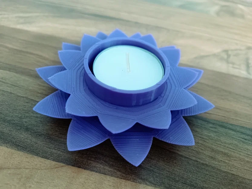 Đế nến tealight Hoa Sen - Giá đỡ nến nổi Hoa Sen - Image 4