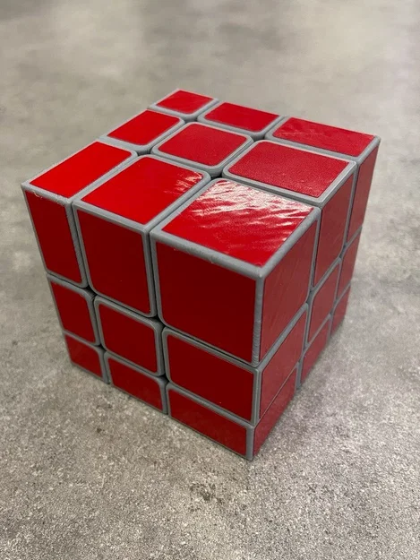 3x3 Mirror Cube – Khối Rubik gương 3D print hoàn toàn - Image 1