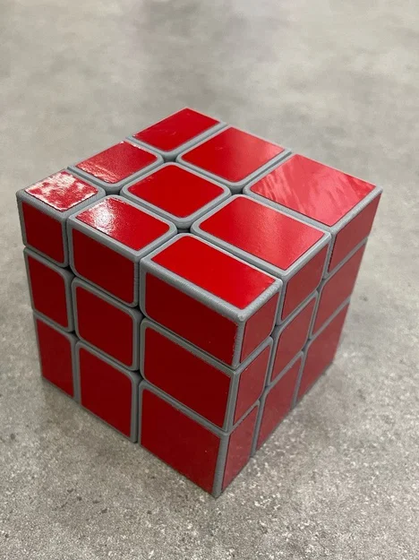 3x3 Mirror Cube – Khối Rubik gương 3D print hoàn toàn - Image 3