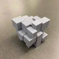 3x3 Mirror Cube – Khối Rubik gương 3D print hoàn toàn - Thumbnail 4
