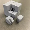 3x3 Mirror Cube – Khối Rubik gương 3D print hoàn toàn - Thumbnail 5