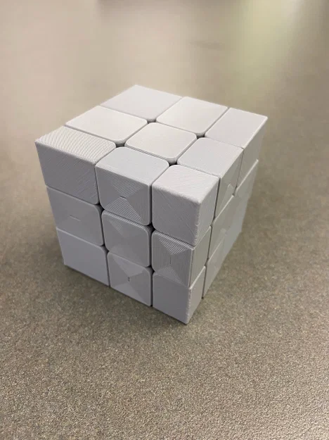 3x3 Mirror Cube – Khối Rubik gương 3D print hoàn toàn - Image 6