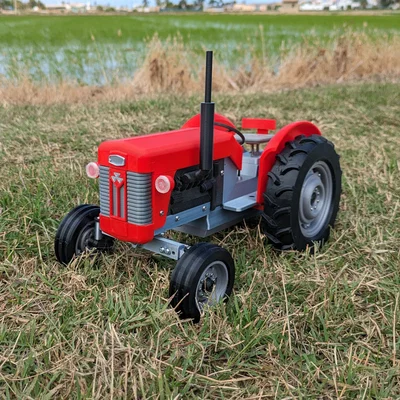 OpenRC Tractor MK2.4 MF65 mod - Bản độ ngoại hình Massey Ferguson MF65